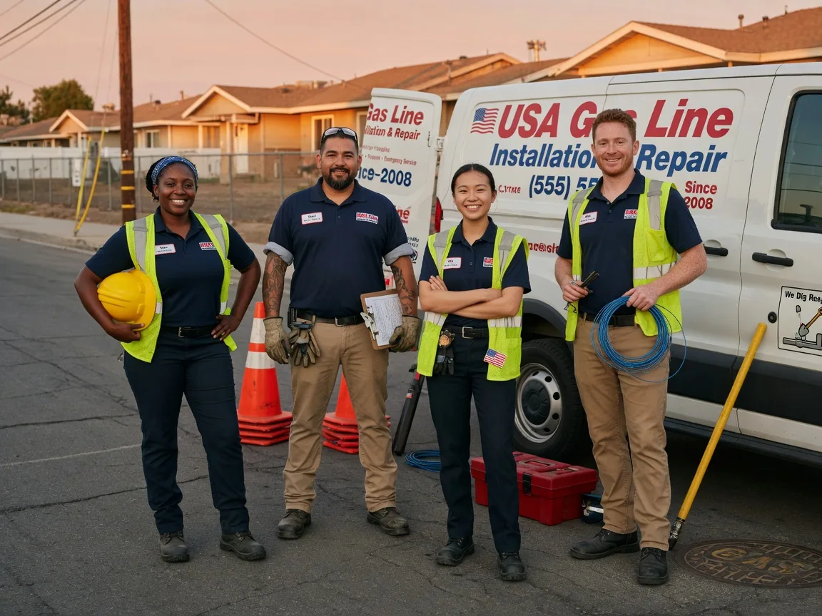 Gas Line Installation company in Falconer, NY
